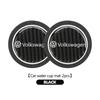 For Volkswagen VW 2pcs Car Cup Holder Anti Slip Insert Coaster Pads Accessories Golf 4 5 6 7 Polo Jetta Sagitar Magotan Passat zj0