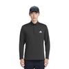 Adidas Clothing Polo Shirts Men's Black Polo Collar Moderate Straight Fit IM6414