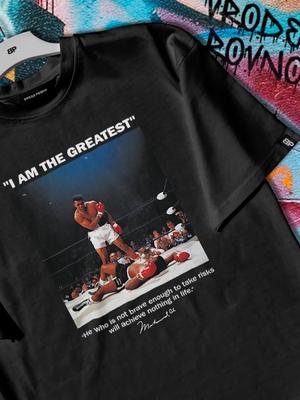 Muhammad Ali T-Shirt Unisex Boxing Cotton Street Style