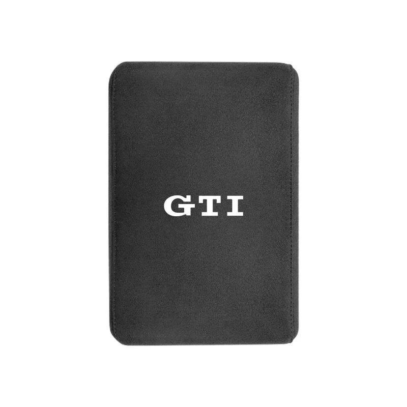 ·VW Car Armrest Mats Memory Foam Arm Rest Cushion Accessories For VW GTI Polo Golf Passat Scirocco Tiguan Jetta T-ROC Touareg CC Mo0