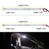 12-80V 24/36 LED Car Interior Light Lamp Strip Bar on/Off Switch for Van Lorry Truck Camper Caravan Camping RV Caravan