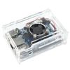Orange Pi PC Transparent Acrylic Case with Fan - Protective Shell