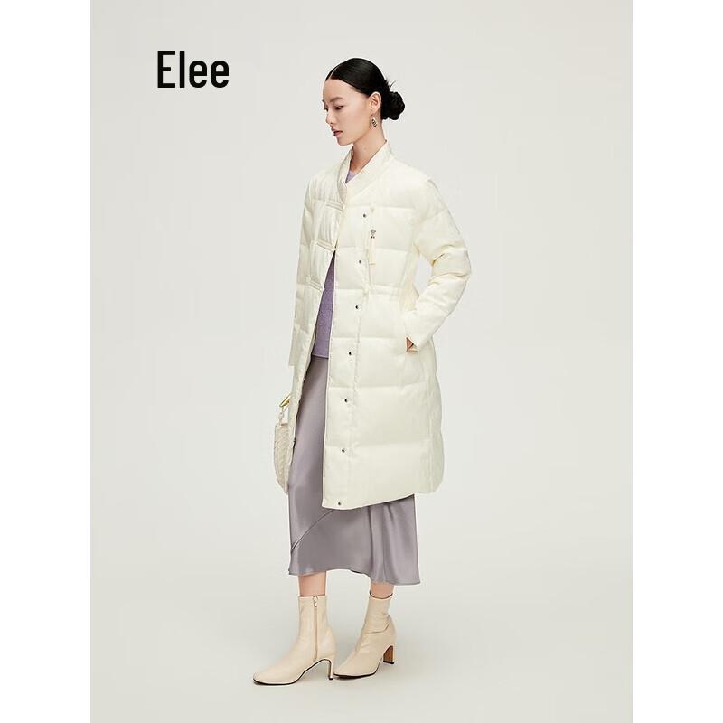 Ailaiyi 2025 Neue Damen Lang Daunenjacke im Chinesischen Stil