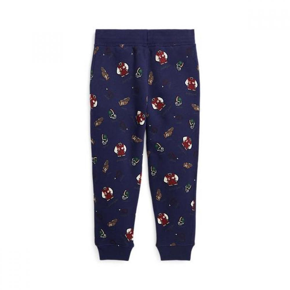 Polo Kids Boys 2 7 Varsity Style Print Fleece Pants Cwpopntbbq20129410