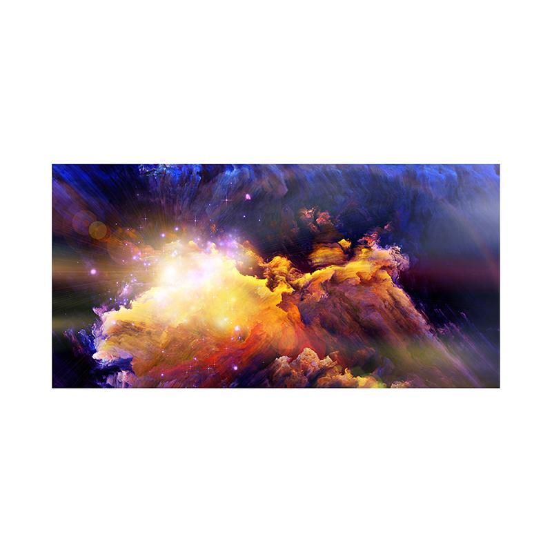 WCIC New Art Cloth Spectacular And Spectacular Scenery Of Clouds Abstract Cloud Decorative Painting Home Wall Decoration Hanging Painting