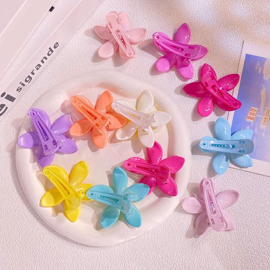 Letní dráp Přechod Barva Květ Tvar Spona do vlasů Protiskluzové Zuby Pevné sevření Zadní Spona do vlasů Každodenní nošení