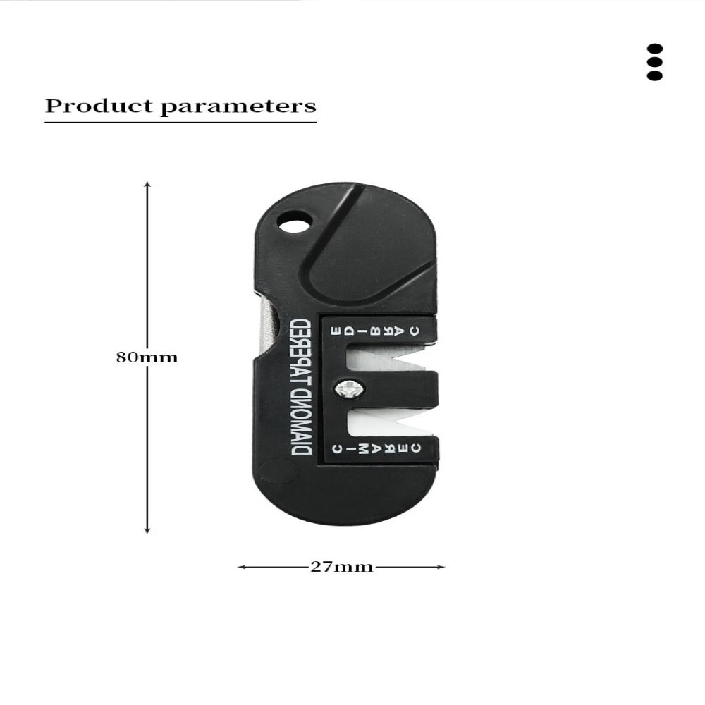 Carry-on Kitchen Tool Steel Knife Sharpener Sharpening Rod Sharpener Stone Tungsten Steel Sharpener