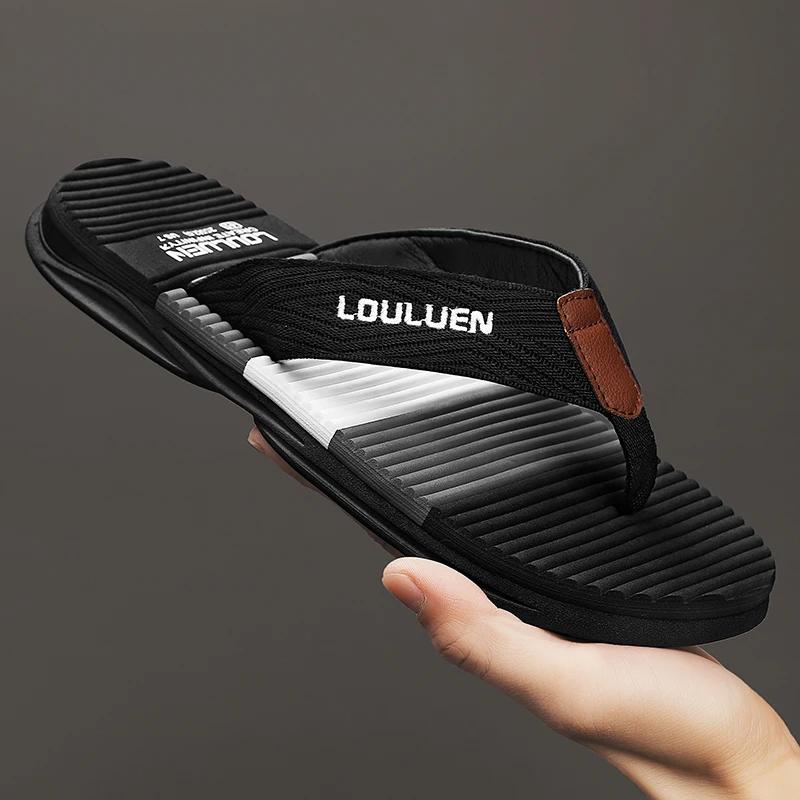 Infradito Estive Leggere da Uomo Ciabatte da Spiaggia da Uomo Casa Chanclas De Hombre Playa Ciabatta da Interno a Colori Infradito Abbinati Mocassini