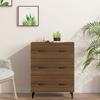 817350 vidaXL Buffet Brown Oak 69.5x34x90 Cm Engineered Wood