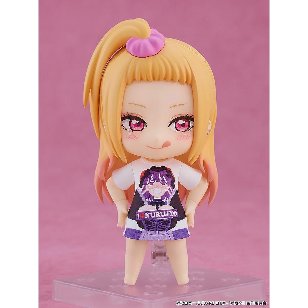Nendoroid Figure: My Dress-Up Darling Marin Kitagawa Full Graphic T-Shirt Ver. - Non-Scale Painted Plastic Action Figure