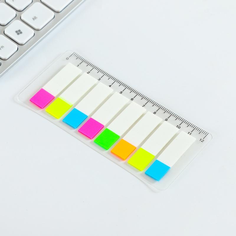 Morandi Semi-transparent Index Tabs - Student Study Labels PET Sticky Notes