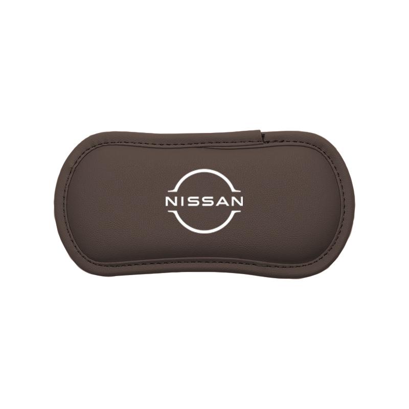 

Car Knee Cushion Pad Leather Soft Memory Foam Leg Support Mat For Nissan Sylphy N7 Qashqai J11 J10 Teana Note Navara Juke Patrol