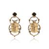 Digadagu Metal Insect Stud Earrings Simple Animal Earrings New Women's Vintage Daily Jewelry AccessoriesZAA