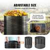 Compost Bin 832.8 L, Outdoor Expandable Composter, Easy To Setup & Large Capacity Composting Bin, Fast Creation of Fertile Soil