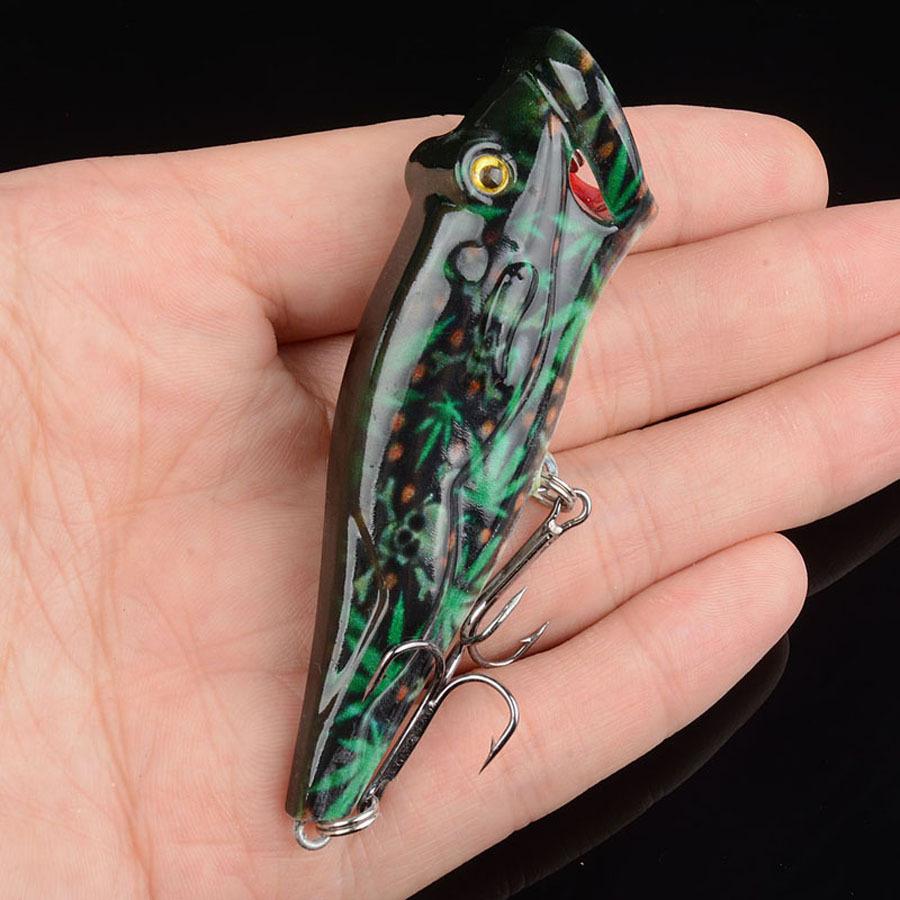 1Pcs Skull  Fishing Lure Cool Popper  Artificial Swimbait Fishing Tackle