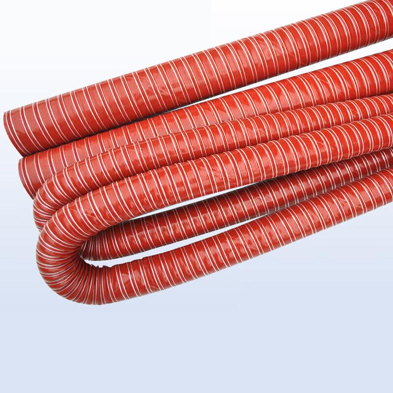 Jingjulong Silikon Glasfiber Högtemperatur Ventilationsslang