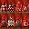 Horse Year Knitted Storage Bag Large Capacity Portable Handbag  Year Casual Tote Bag For Daily Matching And Outings