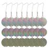 8PCS/Set Bird Repellent Discs Reflective Hanging Device To Keep Birds Away Like Wood Birds for Pige