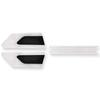 2PCS Car Body Reflective Stickers Side Safety Warning Door Protection Stickers Anti-scratch and Anti-collision Reflective Strips