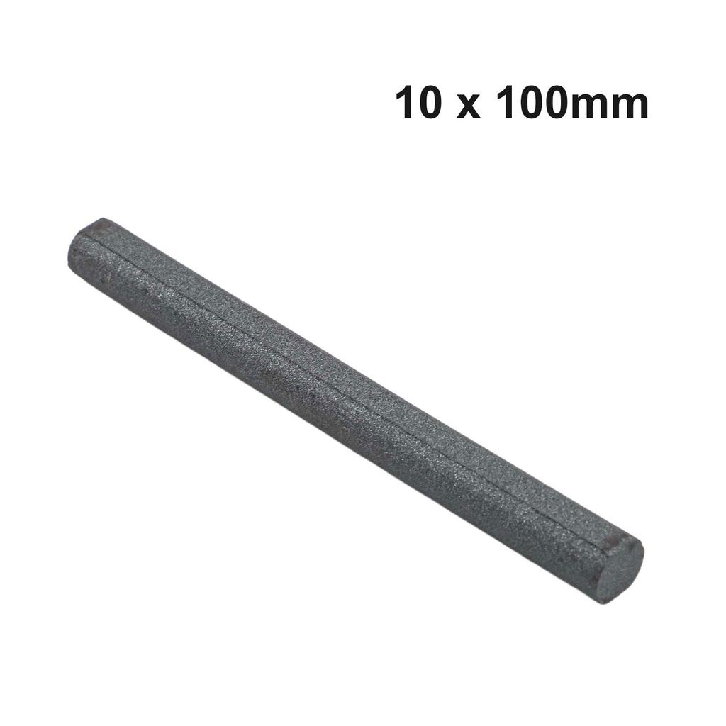 Asta Barra Ammortizzatore con Nucleo in Ferrite Diametro 10 mm Lunghezza 100 mm Adatta per Antenne Fai-da-Te e Progetti di Connettori
