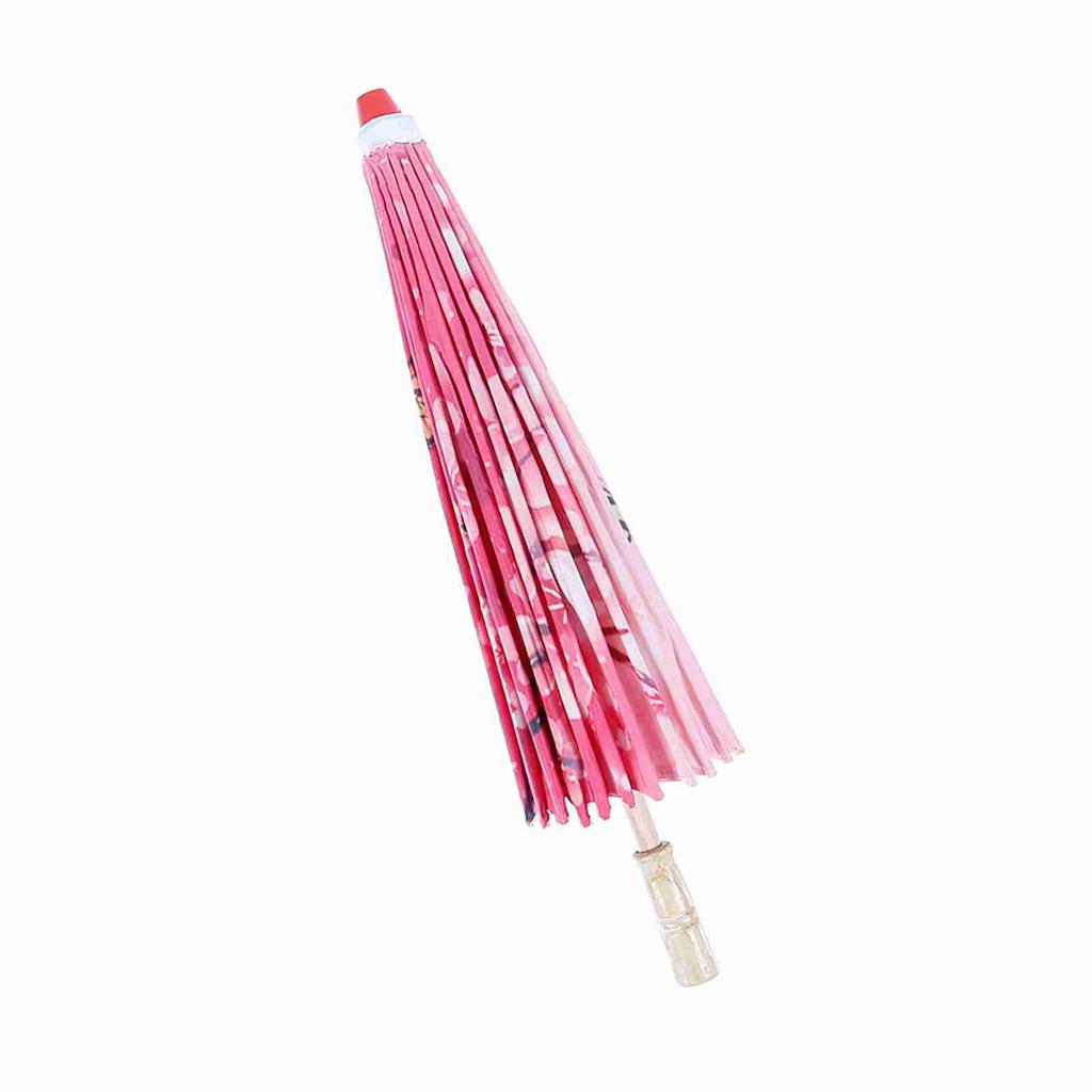 Handgemachter Regenschirm für Damen, winddicht, für den klassischen chinesischen Tanz(Rosa)