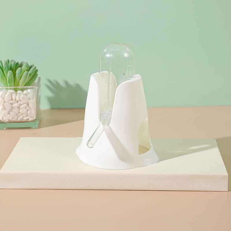 

Hamster Water Bottle, Water Dispenser, Automatic Water Dispenser, Ball Bearing Leak-proof Water Feeding, Vertical Water Bottle 60ml- No bowl белый