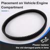 A03Z-CVT Drive Belt V-Belt Replacement For Polaris Sportsman 400 HO 3211108 3211131 3211164 2006- 2011 Models- Hawkeye 300 2X4 U