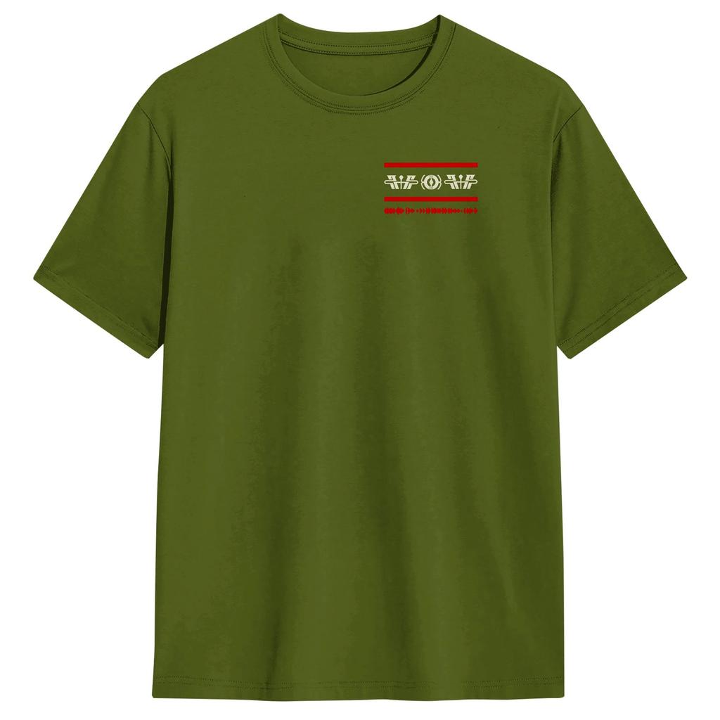 Vintage The Wow Signal Album 2026 T-Shirts für Herren Rundhals Reines Baumwoll-T-Shirt Kurzarm-T-Shirt Klassische Kleidung