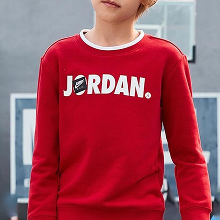 Jordan Kids Sweatshirts Crew Neck Moderate Kids' JD2112012PS-002