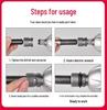 Electric Drill Bit Extension for Woodworking and Hole Saw