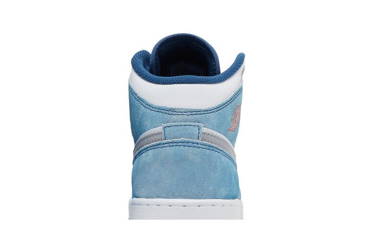 Jordan 1 Mid SE French Blue Light Steel (GS)