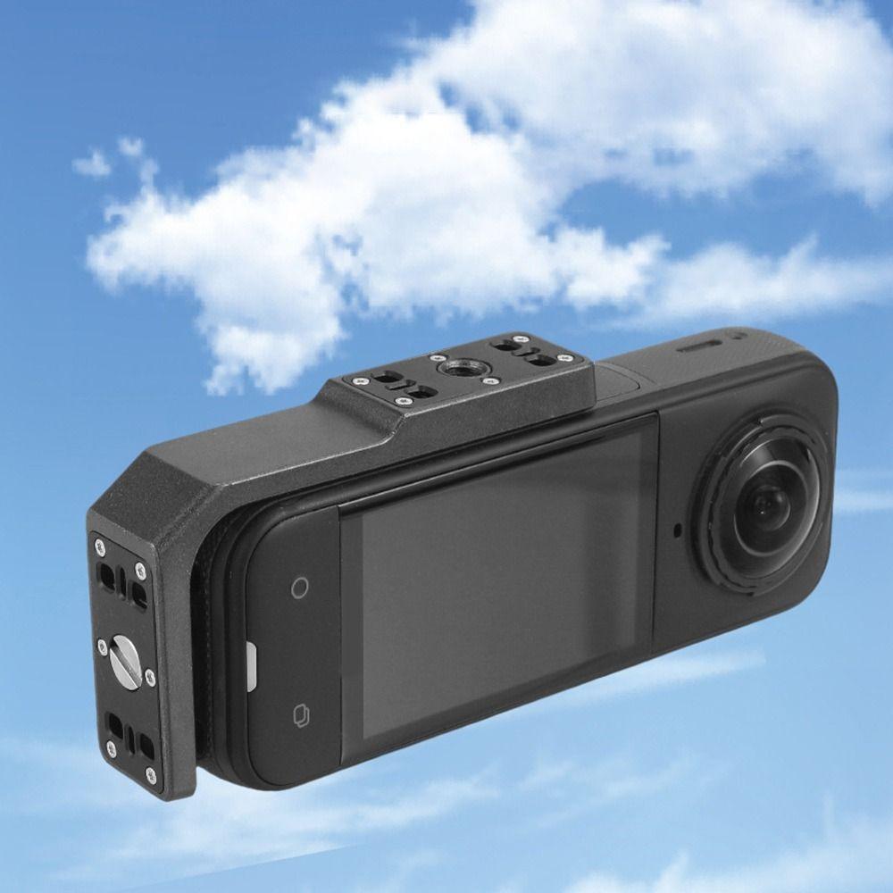 Quick Release Camera Vertically Bracket Camera Protective Frame for Insta360X5/X4/X3 Vlogging