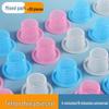 Silicone Sleeve Universal Faucet Sealing Set with Adhesive Pad and Thread Gasket