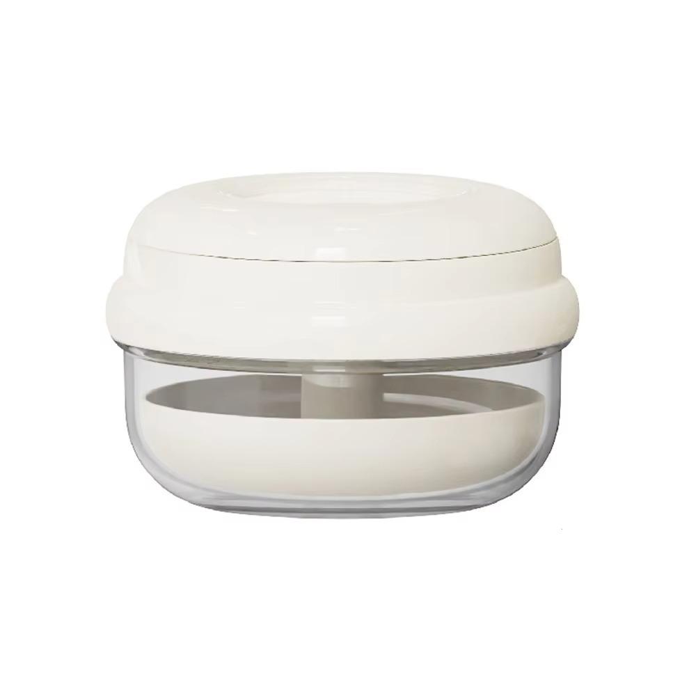 

No-Leak Design Portable Denture Case Elastic Lifting Dental Retainer Organizer for Mouth Guard белый