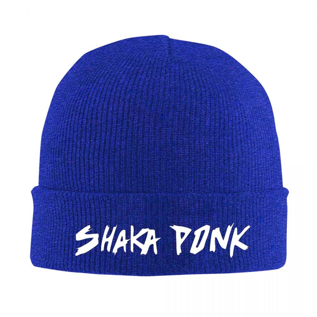 Shaka Ponk Beanie Hats French Music Band Cute Caps Adult Unisex Hippie Knitted Hat Winter Design Thermal Elastic Beanie Hat