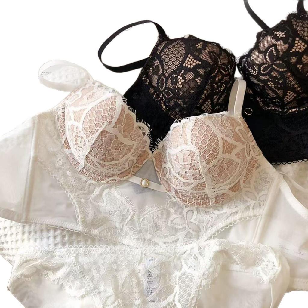New Lace Vest-Style Bra: Sexy, Adjustable Uplift for Small Busts