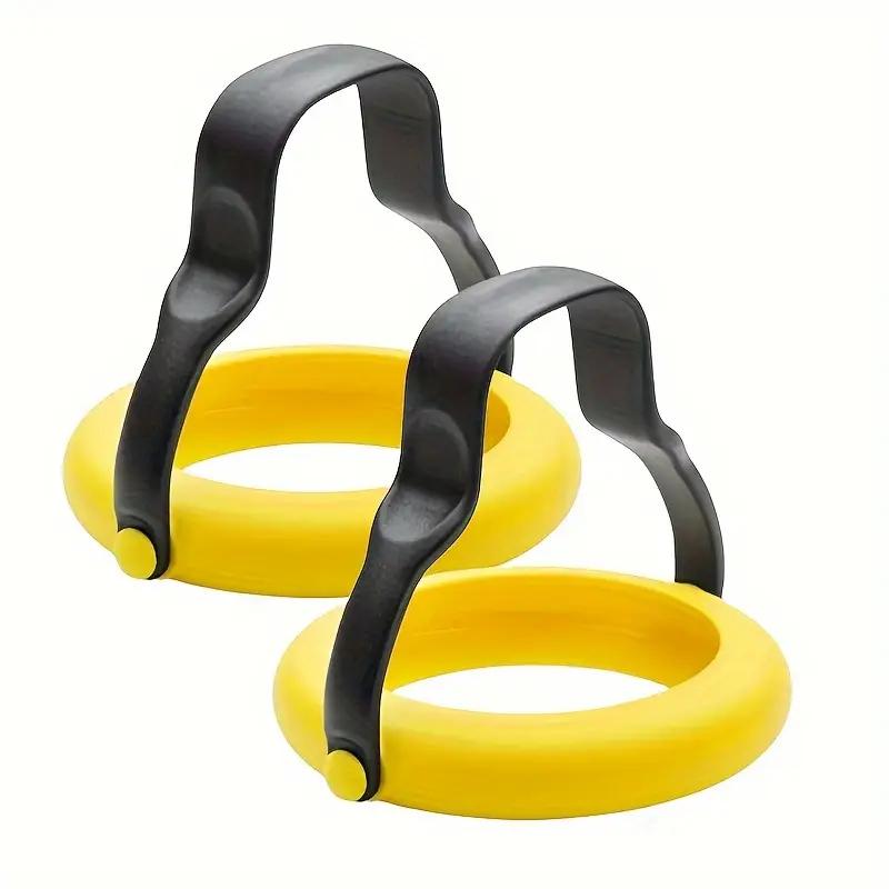 Silikonové kroužky na vajíčka, 1/2 balení nepřilnavé formy na vaření vajec s rukojetí Stay-Cool, ideální pro smažení vajec, palačinek, snídaňových sendvičů