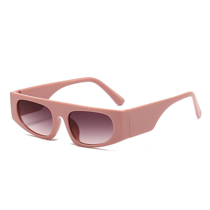 New retro small frame sunglasses for women's high-end fashion street sunglasses, European and American wide-leg sunglasses for women