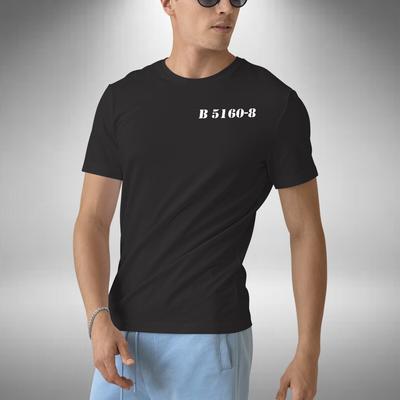Prison Number B 5160-8 T-Shirt Funny Hannibal Lector Inspired Small To 5XL