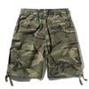 Camouflage Workwear Shorts Men's Summer Casual Five Quarter Pants Pure Cotton Loose Multi Pocket Versatile Pants