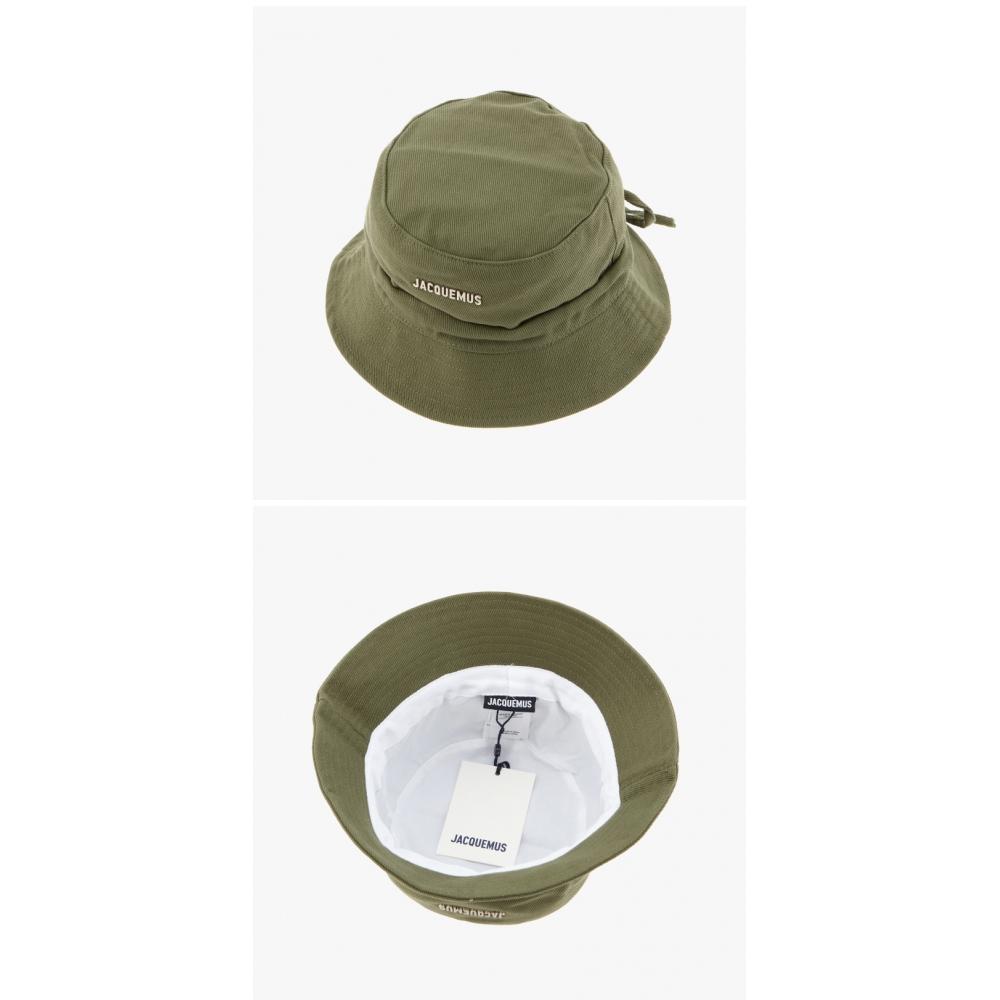 Jacquemus 223ac001 5012 560 Le Bob Gazeau Bow Bucket Hat