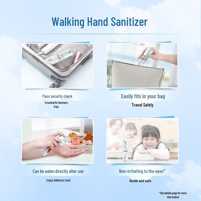 Blue Moon Rosemary Extract No-Rinse Antibacterial Hand Sanitizer