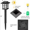 Solar Outdoor Lawn Lights Retro House Shaped Lamp Waterproof Courtyard Garden Decoration Night Lamp Inserted Small Palace Lights