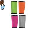 Fly Boots For Horses Set Of 4 Loose Fitting Mesh Horse Fly Boots Leggings Stomping Adjustable Equine Leg & Socks Stay Up