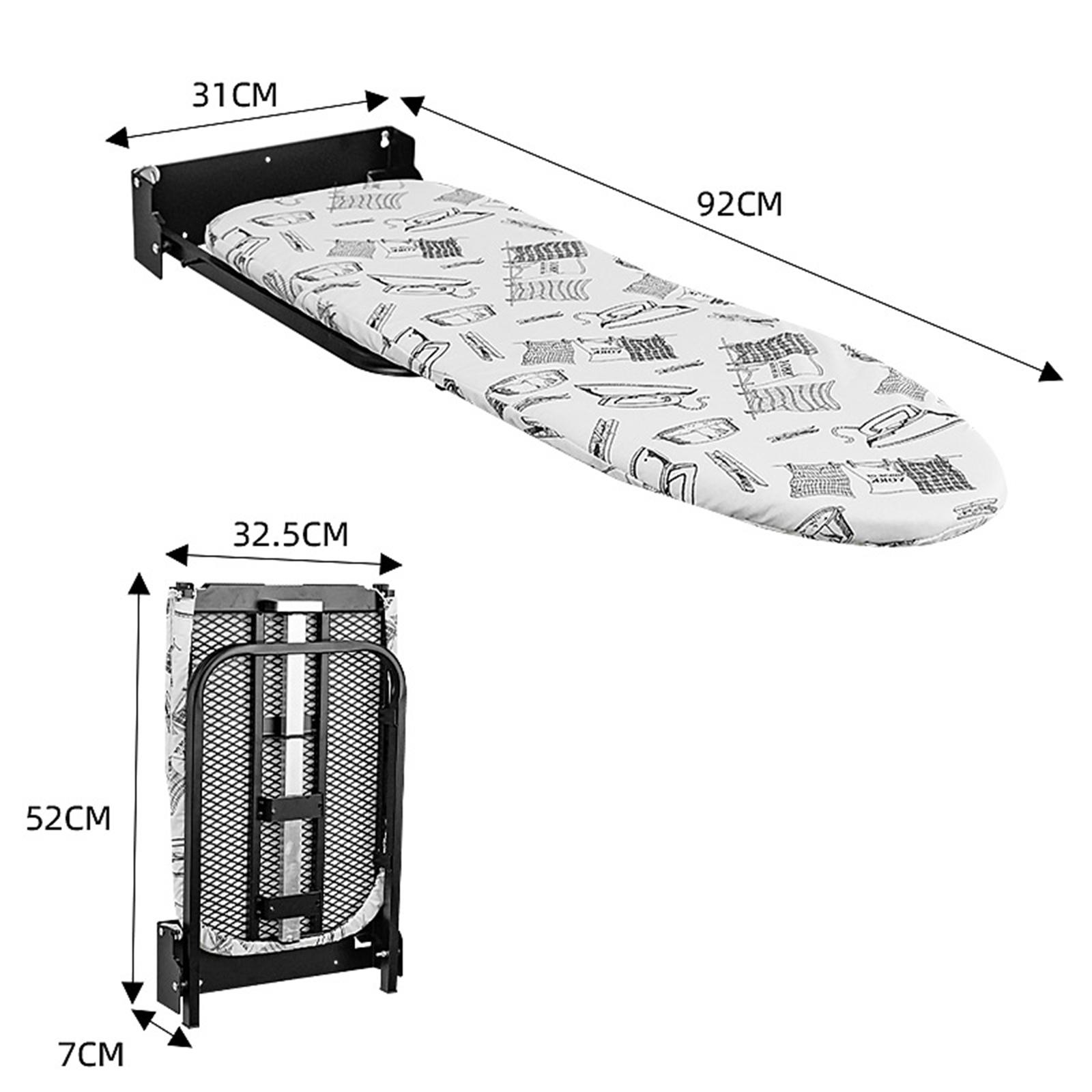 Wall Mounted Ironing Board Practical Foldable