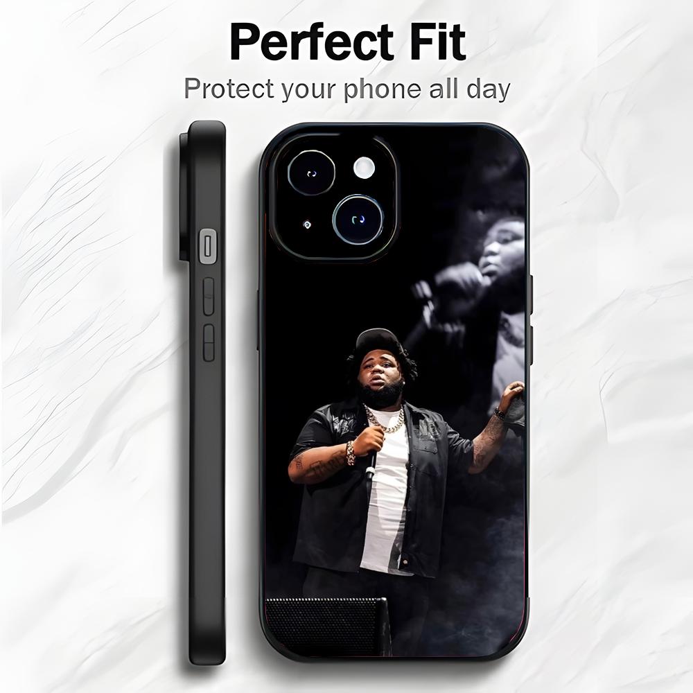 Soulful Melodic American Singer R-Rod Wave Phone Case Phone Case Soft Packaging Lightweight For iPhone17 16 15 14 13ProMax