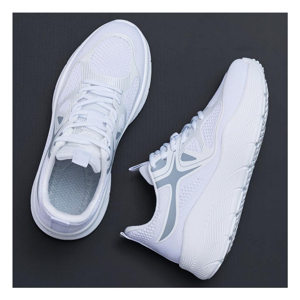 Women's Shoes, Versatile Sports Shoes, Fly Woven Mesh Shoes, Lightweight Casual Shoes with Shallow Mouth, Comfortable Women's Shoes