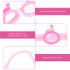 Women Swim Goggles Cartoon Children's Swimming Eye Glasses Silicone Nose Plugs for Kids