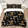 3pcs Egyptian Symbols Soft and Comfortable Breathability, Bedding Set, Machine Washable, Suitable for All Seasons, Applicable To Bedroom or