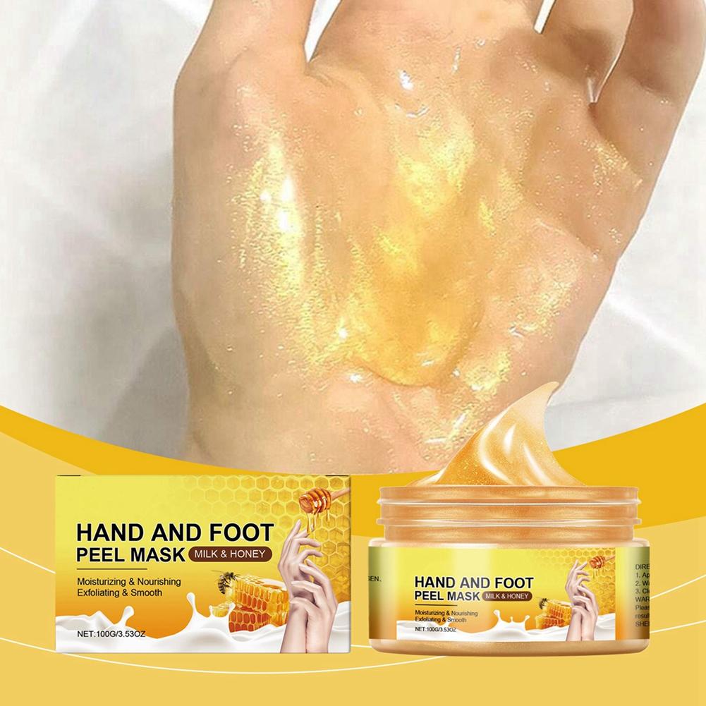 Milk Honey Hand and Foot Peel Mask Moisturizing Nourishing Smooth